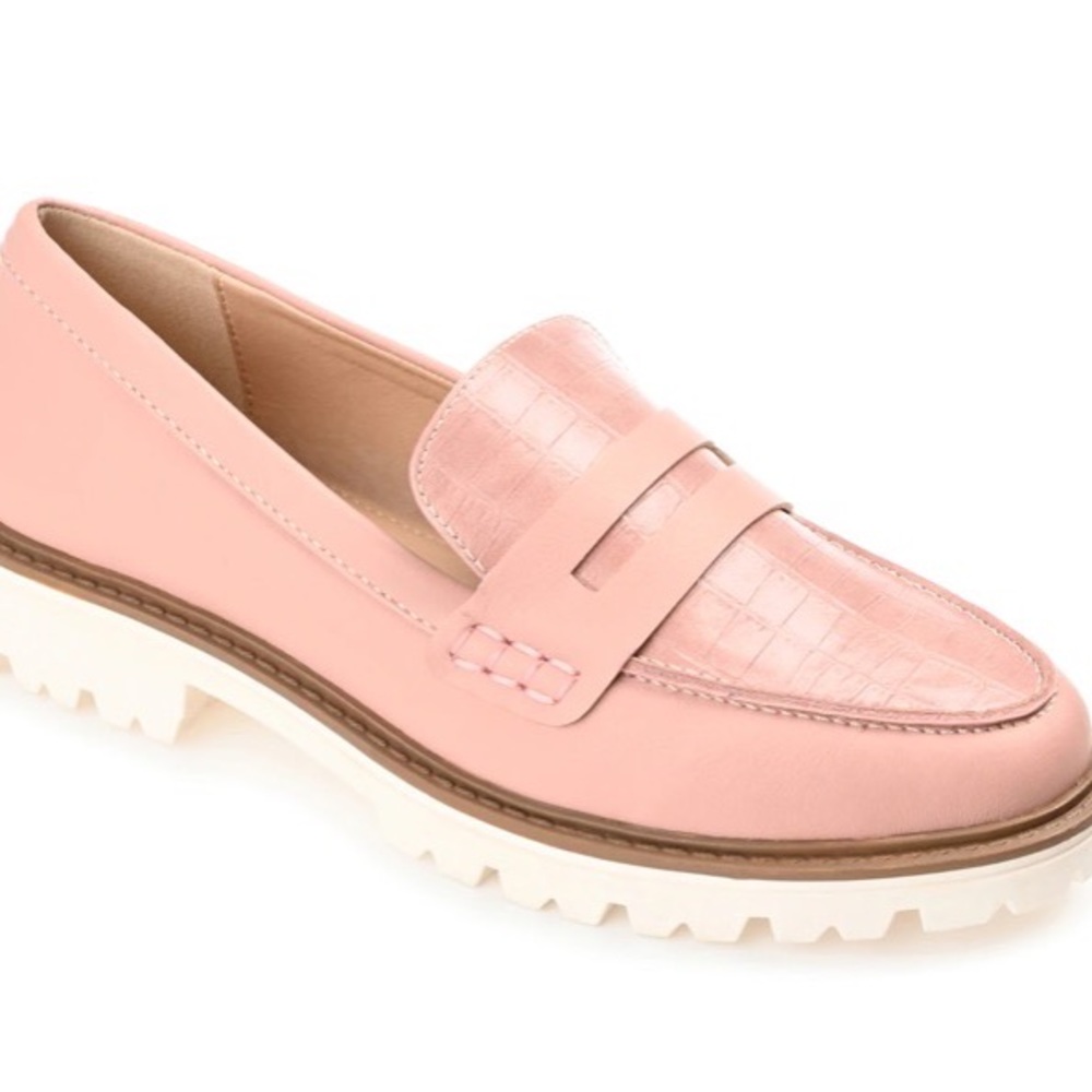 Journee Collection Pink Loafers